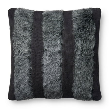 Loloi Rugs P0519 Square Gray Stripe Throw Pillow The Loloi Rugs P0519 Square Gray Stripe Throw Pillow features a distinctive mix of textures that add the finishing touch to your industrial or contemporary home. It s offered in your choice of available fills and blends perfectly with your current décor. Loloi Rugs With a forward-thinking design philosophy  innovative textures  and fresh colors  Loloi Rugs sets the standards for the newest industry trends. Founded in 2004 by Amir Loloi  Loloi Rugs has established itself as an industry pioneer and is committed to designing and hand-crafting the world s most original rugs. Since the company s founding  Loloi has brought its vision to an array of home accents  including pillows and throws. Loloi is proud to have earned the trust and respect of dealers and industry leaders worldwide  winning more awards in the last decade than any other rug company.