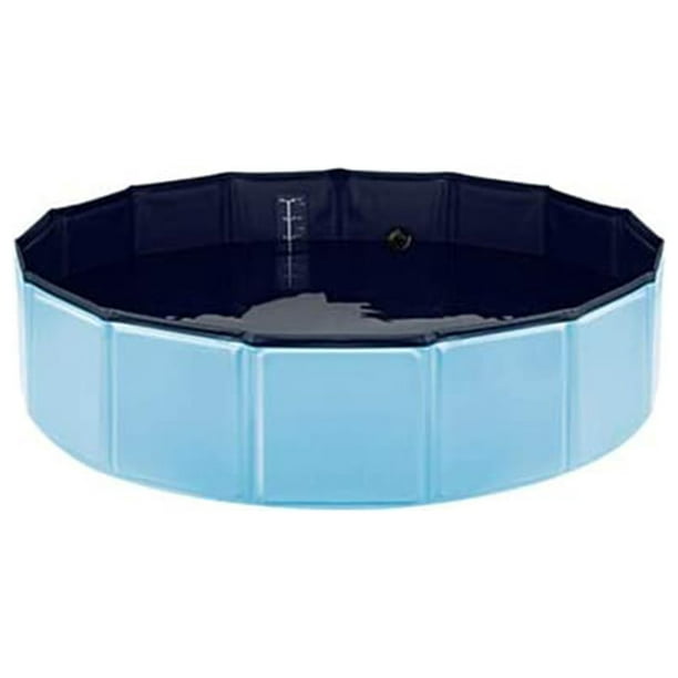 Piscina para perros, 80 x 20 cm/120 x 30 cm/160 x 30 cm, piscina para perros de PVC, piscina para perros, bañera plegable