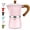 Pink, variant on 2 Cup Aluminum Espresso Stovetop Moka Pot Express Coffee Maker Percolator Italian Classic Mocha Coffee Machine for Italian and Cuban Cafe Brewing for Home & Camping 100ml 3.3oz