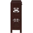 thumbnail image 4 of Convenience Concepts Table Console de Rangement Oméga, Fini Bois Espresso, 4 of 8