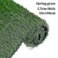 thumbnail image 2 of Césped artificial de 1 m, suelo de césped sintético para exteriores, césped de planta de plástico, 2 of 5
