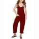 thumbnail image 1 of Odeerbi 5-14 Años Niñas Traje de Verano Color Sólido Camisola Romper Casual Overalls Bib Pantalones Generales Con Bolsillos, 1 of 7