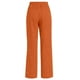 thumbnail image 5 of Pantalones boho palazzo de mujer, cintura alta, pierna ancha, estampado floral, estilo informal de verano con bolsillos, tallas S-XXL, 5 of 5