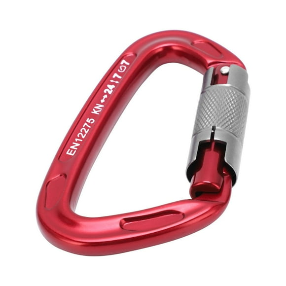 Clips de Mosquetón de Escalada BuyWeek Tipo Bloqueo Aluminio