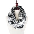 thumbnail image 2 of Women's Fall Winter Scarf Classic Tassel Plaid Tartan Warm Soft Chunky Large Blanket Wrap Shawl Scarves, 2 of 11