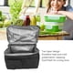 thumbnail image 3 of Bolsa De Almuerzo Grande Con Aislamiento De Doble Capa, Bolsa Térmica De Tela Oxford Con Correa Ajustable Para El Hombro, Bolsa De Picnic Para Picnic En La Playa, Trabajo De, 3 of 7
