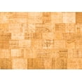 thumbnail image 1 of Ahgly Company Indoor Rectangle Patchwork Orange Transitional Area Rugs, 5' x 8', 1 of 1