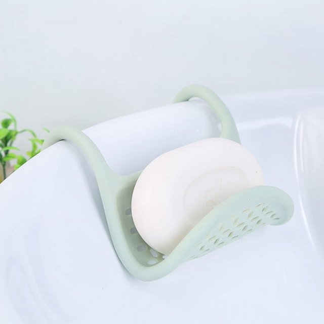 Paquete de 2 soportes de esponja para fregadero de cocina, carrito plegable para grifo, soporte Flexible para jabón y esponja, cesta de drenaje, organizador de cocina en