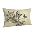 thumbnail image 2 of Disketp Pillow Covers Vintage Floral Pattern Throw Pillow Case Cushion Covers,Cushion For Bedroom,Couch,Home-20"X30", 2 of 8