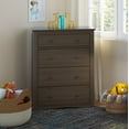 thumbnail image 5 of Graco Hadley 4-Drawer Modern Vertical Dresser, Slate Gray, 5 of 9