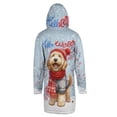 thumbnail image 2 of Hello Winter Goldendoodle Smiling in Red Scarf Hat Welcome Christmas All Over Print 3D Hooded Duffle Toggle Coat Doodle Dog Lover Gifts Idea - 00017, 2 of 6