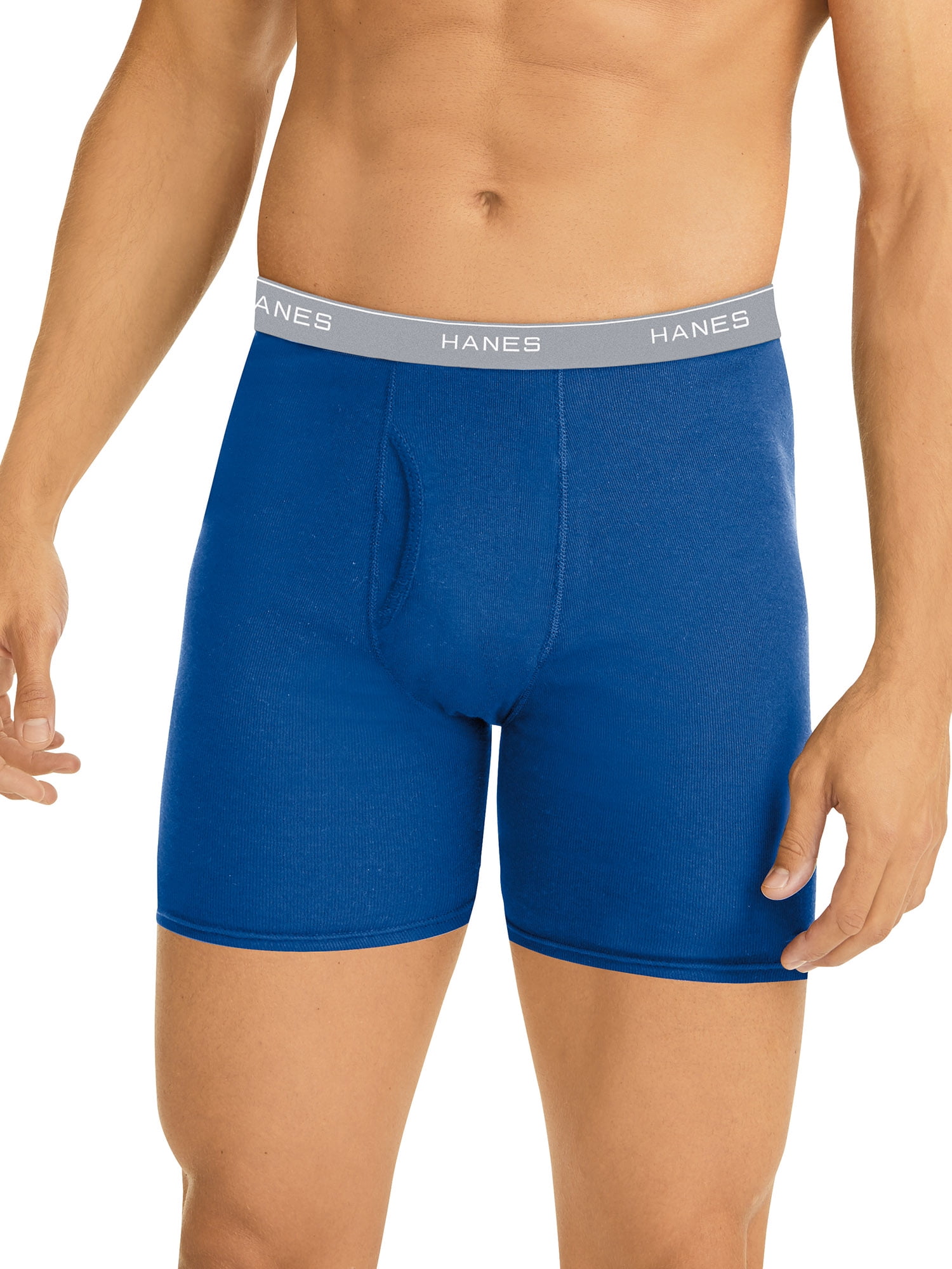 Hanes Hanes Men's Tagless Boxer Briefs, 10 pack