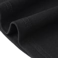 thumbnail image 5 of DARING DIVA Women's Plus V Neck One Cold Shoulder T Shirt Summer Blouse 2X Black, 5 of 6