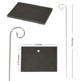 thumbnail image 2 of Darling Souvenir 10 Pcs Garden Sign Reusable Labels Natural Slate Hanging Tags Weatherproof Stainless Steel Rod For Flower Beds Plant Nursery Pots, 2 of 4