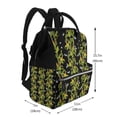 thumbnail image 2 of Easygdp Corn And Dragonflies para Bolsa de Bebé de Gran Capacidad con Múltiples Bolsillos, Bolsa de Pañales para Padres, Bolsa de Viaje Organizada y Elegante, 2 of 6