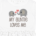 thumbnail image 4 of Inktastic My Auntie Loves Me Girls Toddler Dress, 4 of 5