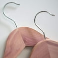 thumbnail image 2 of aromatic cedar hangers - set of 10, 2 of 6