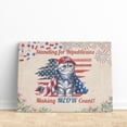 thumbnail image 3 of Republican Exotic Shorthair Making Meow Count Election 2024 Horizontal Matte Canvas Poster Cat Lover Kitten Owner Gifts Wall Art Home Decor - 01002, 3 of 5