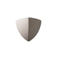 thumbnail image 1 of Justice Design CER-1800-VAN Ambiance - Small Ambis Wall Sconce Vanilla Gloss Incandescent Choose Your Options, 1 of 7