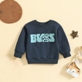 thumbnail image 2 of Vedolay Boys Clothes Children's Tops Toddler Girls Long Sleeve T-Shirt Blue,90, 2 of 5