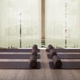 thumbnail image 6 of 2 Panels Window Sheer Curtains for Bedroom Living Room Not See Through Privacy Linen Textured Window Curtain t 52"×85", 6 of 8