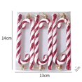 thumbnail image 5 of Wow Red Paquete de 6 piezas inflables bastón de caramelo globo de caramelo inflable bastón de caramelo de Navidad para decoración navideña, 5 of 5