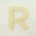 thumbnail image 1 of Package of 1, 14 Inch X 1" Baltic Birch "R" Wood Letters In The Gotham Rounded Font | Thick | Upper Case For Art & Craft Project, Made in USA, 1 of 1