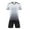 A-White, variant on Jinhomg Kids Soccer Training Outfit Fashion Gradient Football Jersey and Active Shorts Boys Girls 2 Piece Sports Uniforms Blue 9 Years
