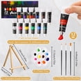 thumbnail image 4 of Art Craft Kit Cholemy, juego de 36 piezas para pintar y beber, 20 x 25 cm, lienzo, 4 of 6