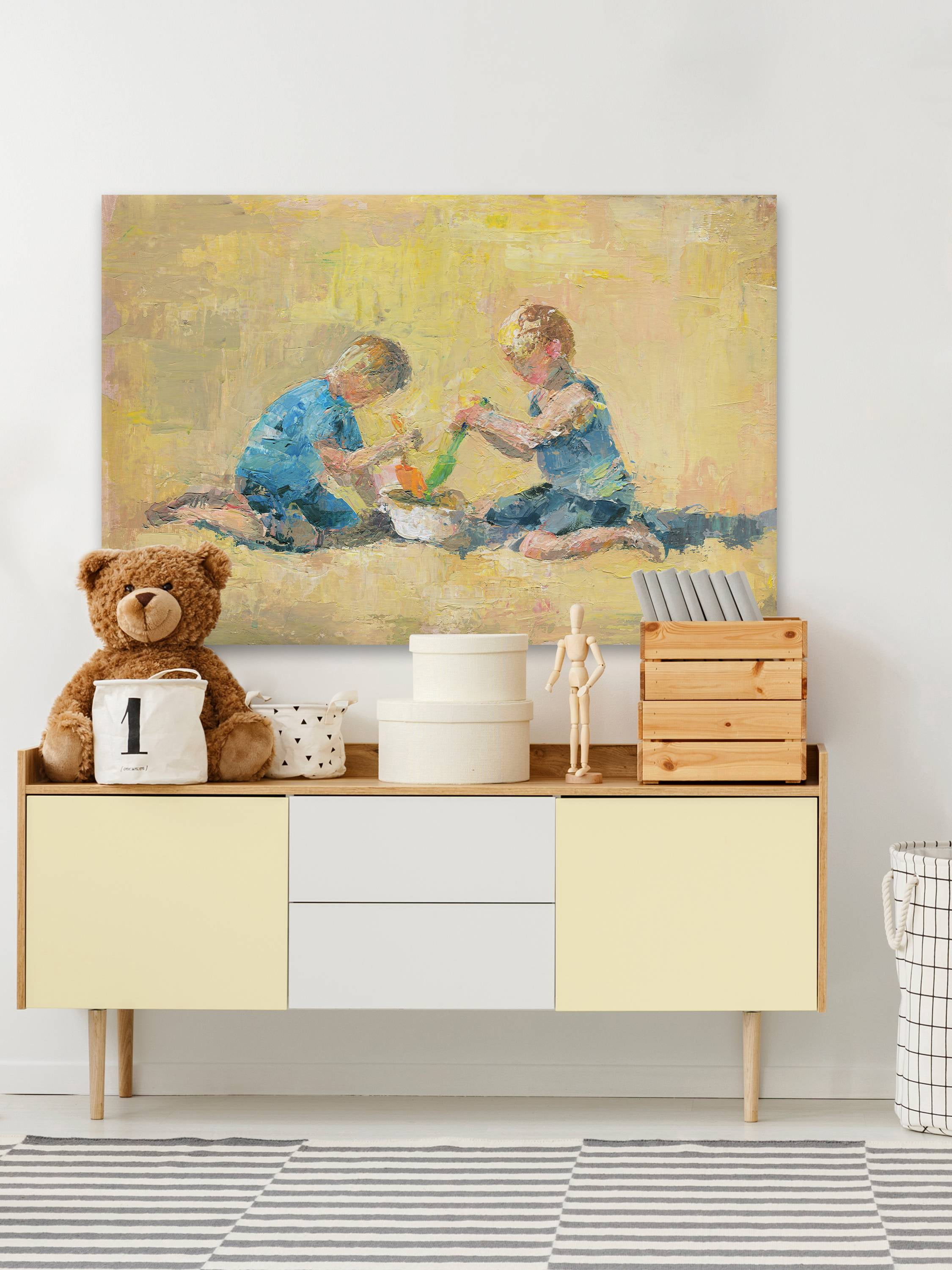 Parvez Taj Happy Playground Canvas Wall Art