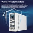 thumbnail image 4 of DH-6005 Programmable Variable Regulated Supply 0-60V 0-5A 4-Digital LED Display Precision Adjustable Regulated Switching Supply with Encoder knob Adjustment, 4 of 7