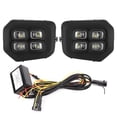 thumbnail image 2 of Lámpara de conducción para automóvil, par de luces LED de conducción diurna, iluminación para automóvil, mayor durabilidad, 2 of 9