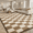 Beige and White, variant on ZRSDIXK 8'x10' Washable Shag Area Rugs for Living Room Bedroom Dinning Room Large Checkered Soft Fluffy Modern Fuzzy Plush Soft Rugs Carpets, Multicolor