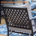 thumbnail image 3 of Sophia&William 7 Seat Patio Conversation Set Outdoor Sofa Furniture Set with Marble Table & Ottomans, Gray, 3 of 8
