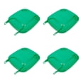 thumbnail image 3 of Raindrops 4-Pack Replacement Plastic Lids for Large Outdoor Trash Cans, Garbage Bin Covers, Garden Waste Can Accessories, 3 of 8