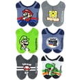 thumbnail image 3 of Super Mario, Boys No-Show Socks, 6-Pack, Sizes S-L, 3 of 6