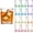 Colorful-2oz 12pack, variant on 12 Pack 2 OZ Shot Glasses Set Gradient Colorful Shot Glasses Bulk with Heavy Base Square Glass Shot Cups for Vodka Tequila Whiskey Liquor
