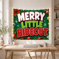thumbnail image 5 of Moon Stars Merry with Little Hideout Festive Elements, Mystical Fantasy for Space Lovers, Galaxy Room Decor, Christmas Gift, Tapestry Wall Hanging for Bedroom and Dorm, 5 of 7