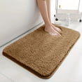 thumbnail image 2 of Alfombrilla de baño súper absorbente de agua, alfombrilla antideslizante para baño, alfombrilla para baño de pelo largo, alfombrilla para puerta de dormitorio, decoración del hogar, 2 of 4