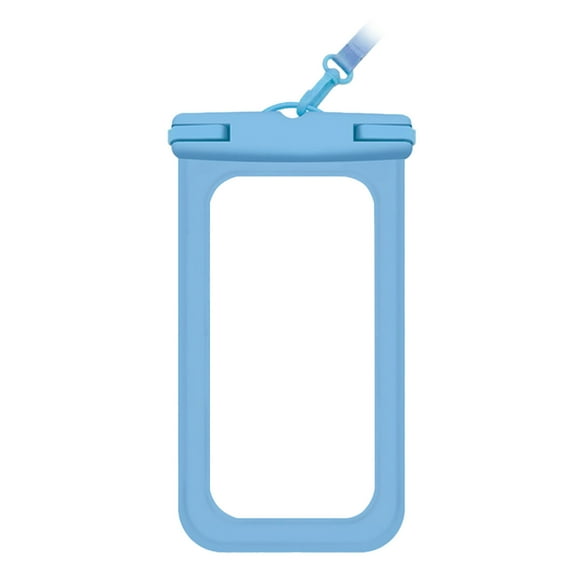 KQJQS Universal Phone Pouch IPX8 Phone Case For Beach Underwater Cellphone Dry Bag With Lanyard Fits All Phones Up To 6.7IN