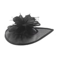 thumbnail image 1 of sombrero mujeres niñas cóctel té fiesta tiara Yuyangstore sombrero tocado, 1 of 8