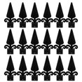 thumbnail image 4 of Miangastore 20pcs for Fence Practical Fence Finials Decorations Protection Fence Toppers Fence Accessories, 4 of 8