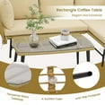thumbnail image 3 of Topcobe 3 Pieces L-Shaped Patio Sofa with Cushions and Tempered Glass Table, Outdoor Patio Set, Beige, 3 of 7