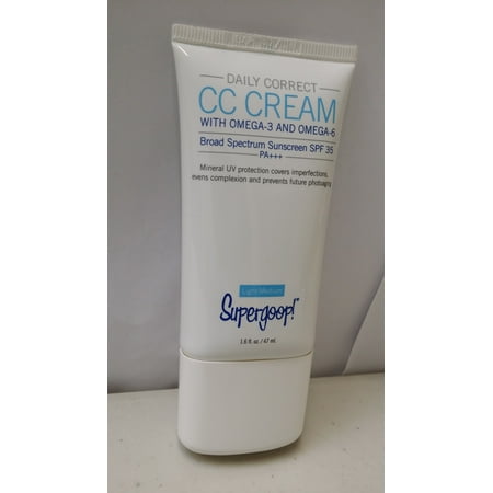 supergoop cream cc spf correct oz daily fl