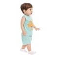 thumbnail image 3 of Disney The Jungle Book Baby Boys Sleeveless Graphic Tank Top and Shorts Set, 2-Piece, Sizes 0/3M-24M, 3 of 6