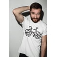 thumbnail image 3 of T-Shirt Graphique pour Hommes Beignes de Vélo Simpson Écologique Édition Limitée T-Shirt à Manches Courtes Vintage Cadeau d'Anniversaire Nouveauté, 3 of 7