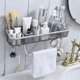 thumbnail image 4 of Estantería de baño, estante de almacenamiento para champú de esquina, estante de almacenamiento de toallas Afortunado Sencillez, 4 of 5