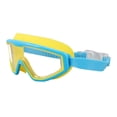 thumbnail image 2 of Gafas de natación para niños al aire libre, HD, antivaho, impermeables, para buceo, para niñas y niños, color amarillo, 2 of 14
