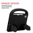 thumbnail image 3 of Kids Case for Amazon Kindle Fire HD 8 & 8 Plus Tablet (2024/2022/2020 Release,12th/10th Generation), EVA Military Grade Heavy Duty Case Kids Friendly Portable Handle Foldable Stand Cover,Black, 3 of 7