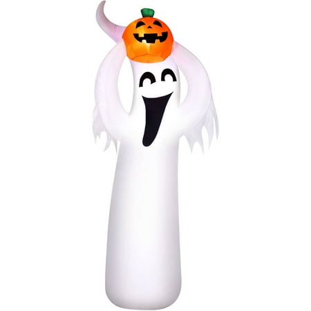 7' Inflatable Ghost and Pumpkin